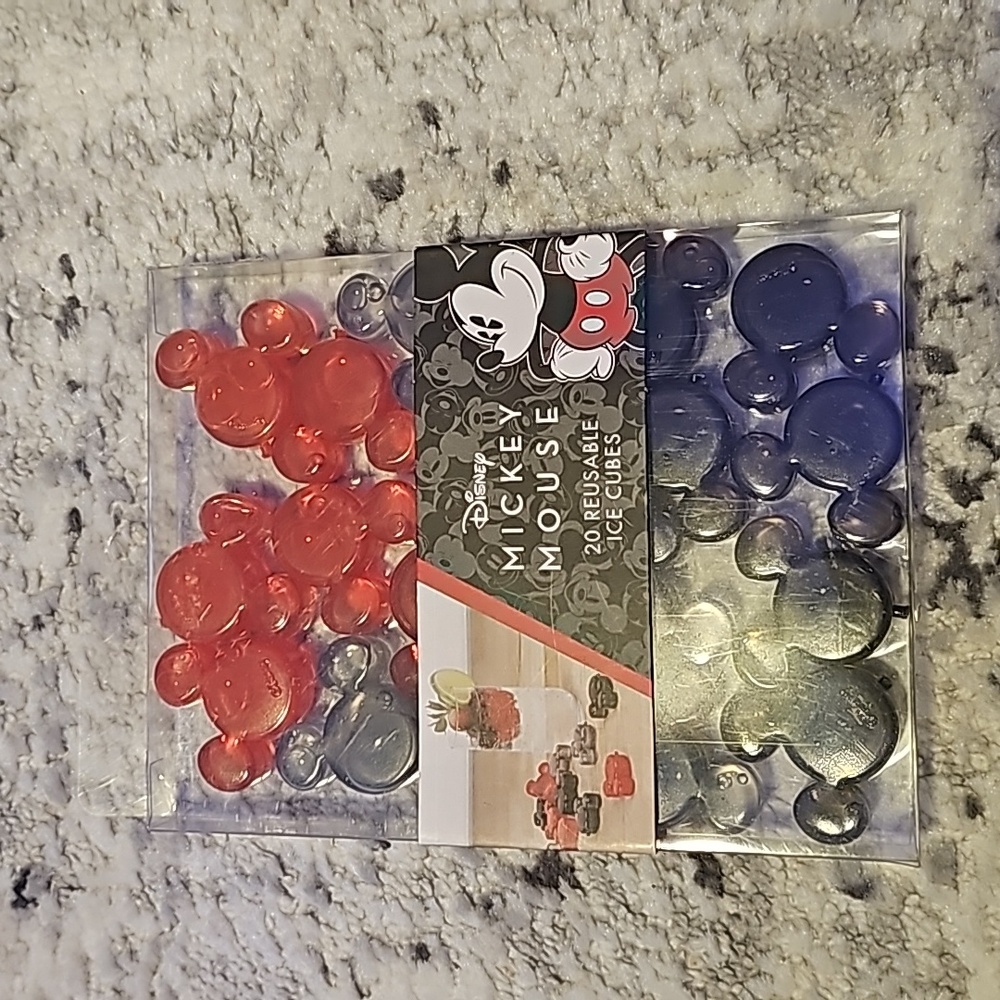 New Mickey Mouse Shaped Ice Cubes